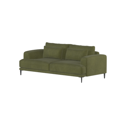 Valen 2 Seater Sofa — Deep Seating with Oversized Cushions