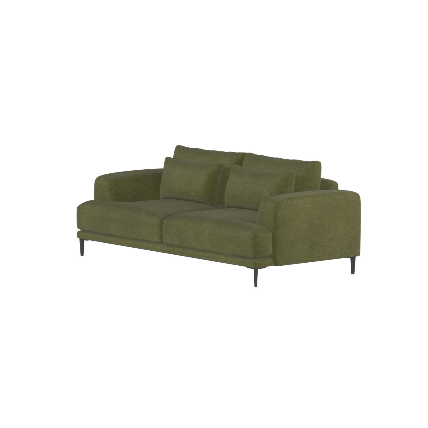 Valen 2 Seater Sofa — Deep Seating with Oversized Cushions