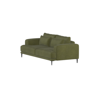 Valen 2 Seater Sofa — Deep Seating with Oversized Cushions