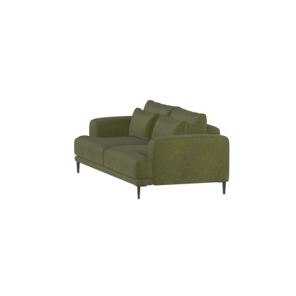 Valen 2 Seater Sofa — Deep Seating with Oversized Cushions