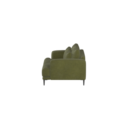 Valen 2 Seater Sofa — Deep Seating with Oversized Cushions