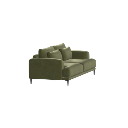 Valen 2 Seater Sofa — Deep Seating with Oversized Cushions