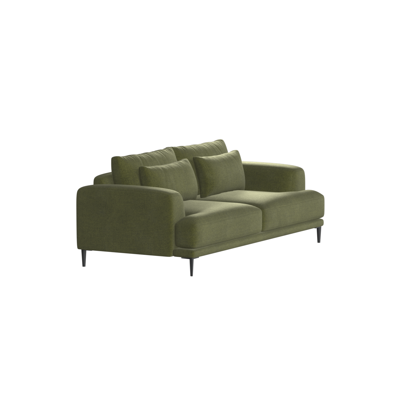 Valen 2 Seater Sofa — Deep Seating with Oversized Cushions