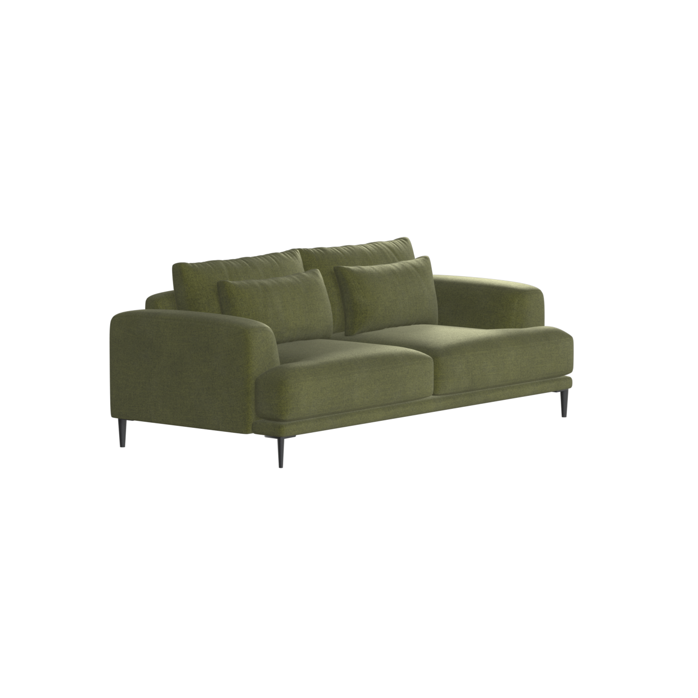 Valen 2 Seater Sofa — Deep Seating with Oversized Cushions