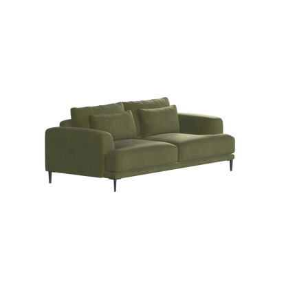 Valen 2 Seater Sofa — Deep Seating with Oversized Cushions