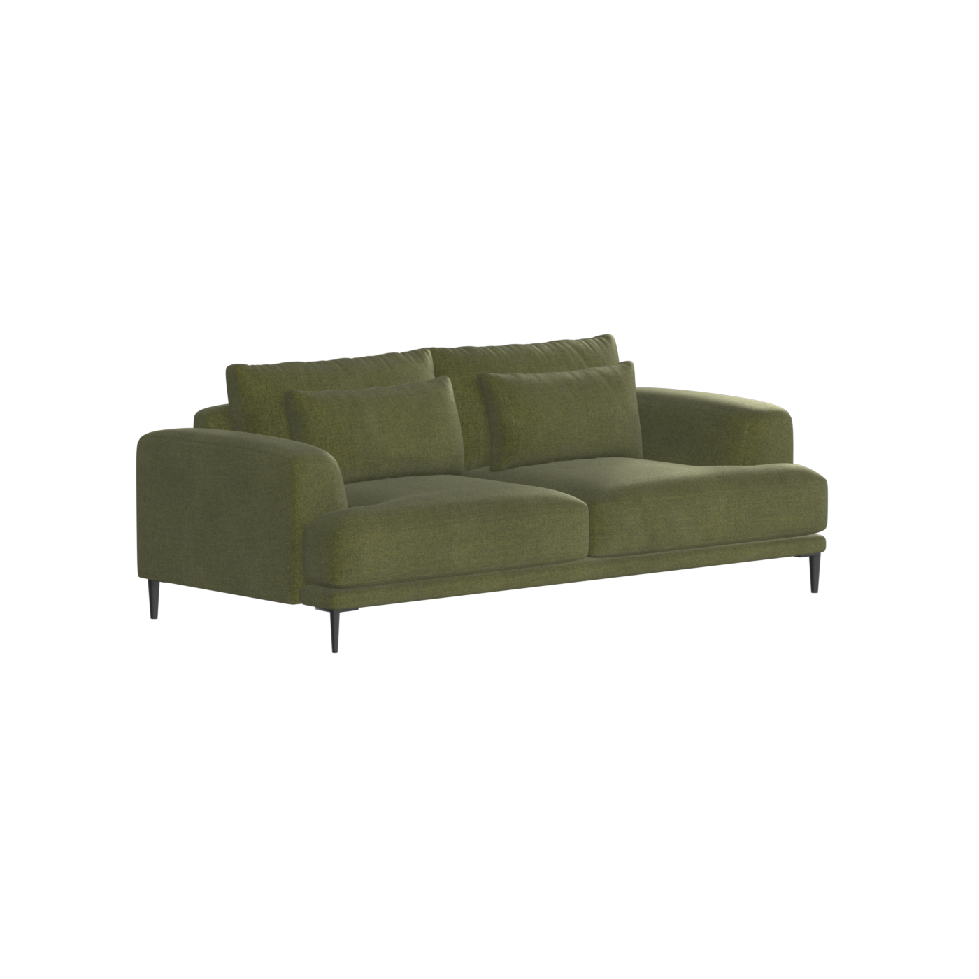 Valen 2 Seater Sofa — Deep Seating with Oversized Cushions