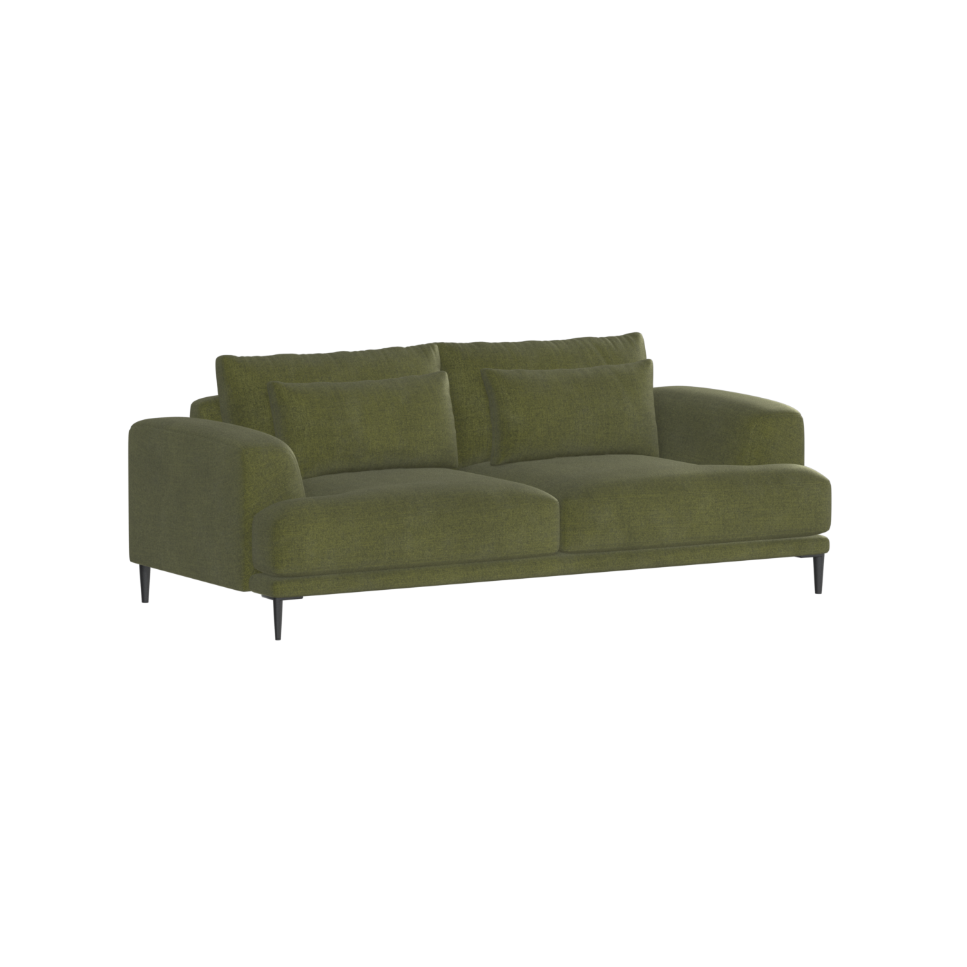 Valen 2 Seater Sofa — Deep Seating with Oversized Cushions