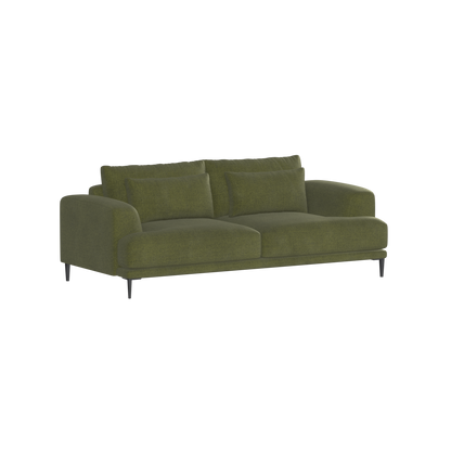 Valen 2 Seater Sofa — Deep Seating with Oversized Cushions