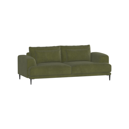 Valen 2 Seater Sofa — Deep Seating with Oversized Cushions
