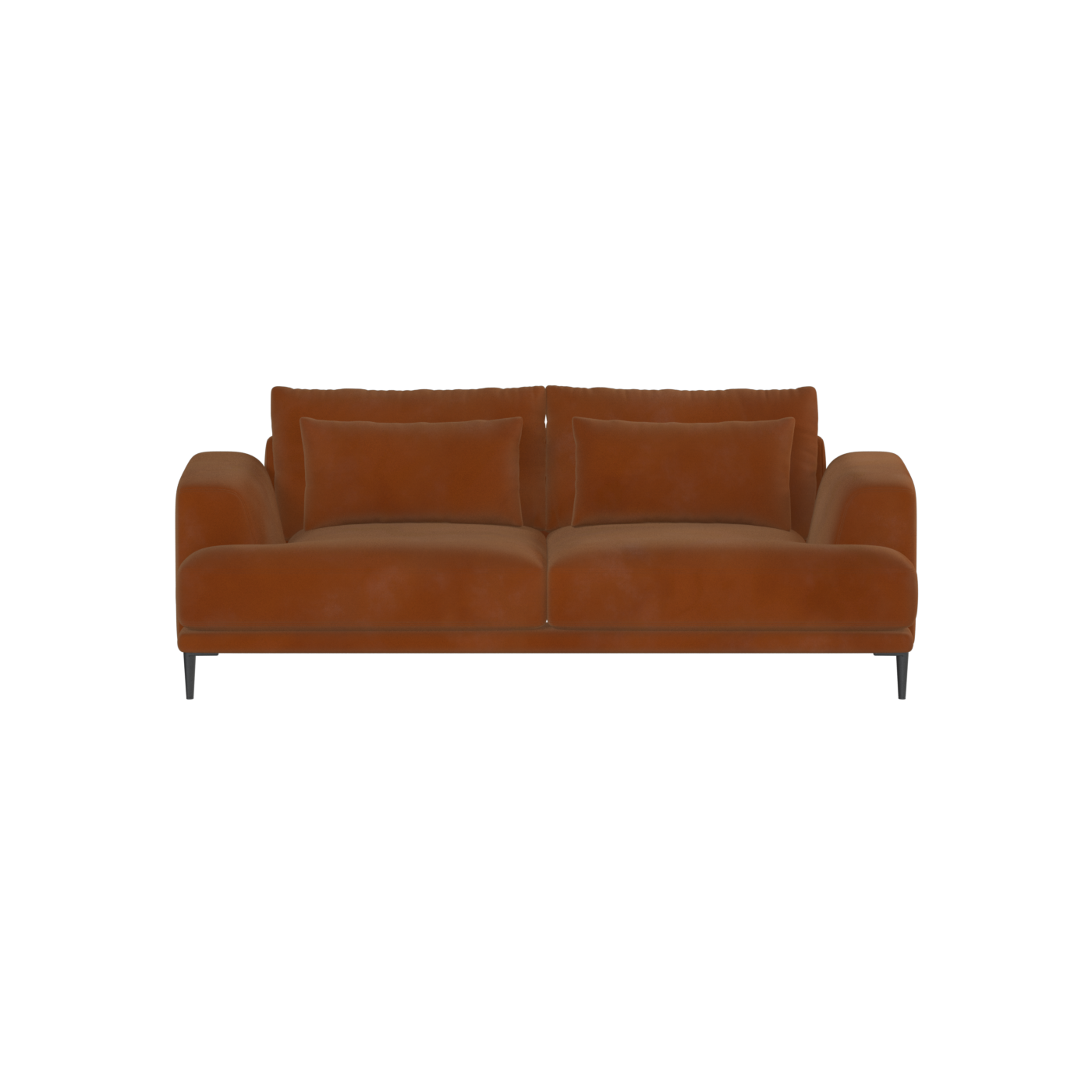 Valen 2 Seater Sofa — Deep Seating with Oversized Cushions