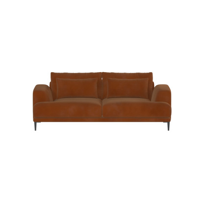 Valen 2 Seater Sofa — Deep Seating with Oversized Cushions
