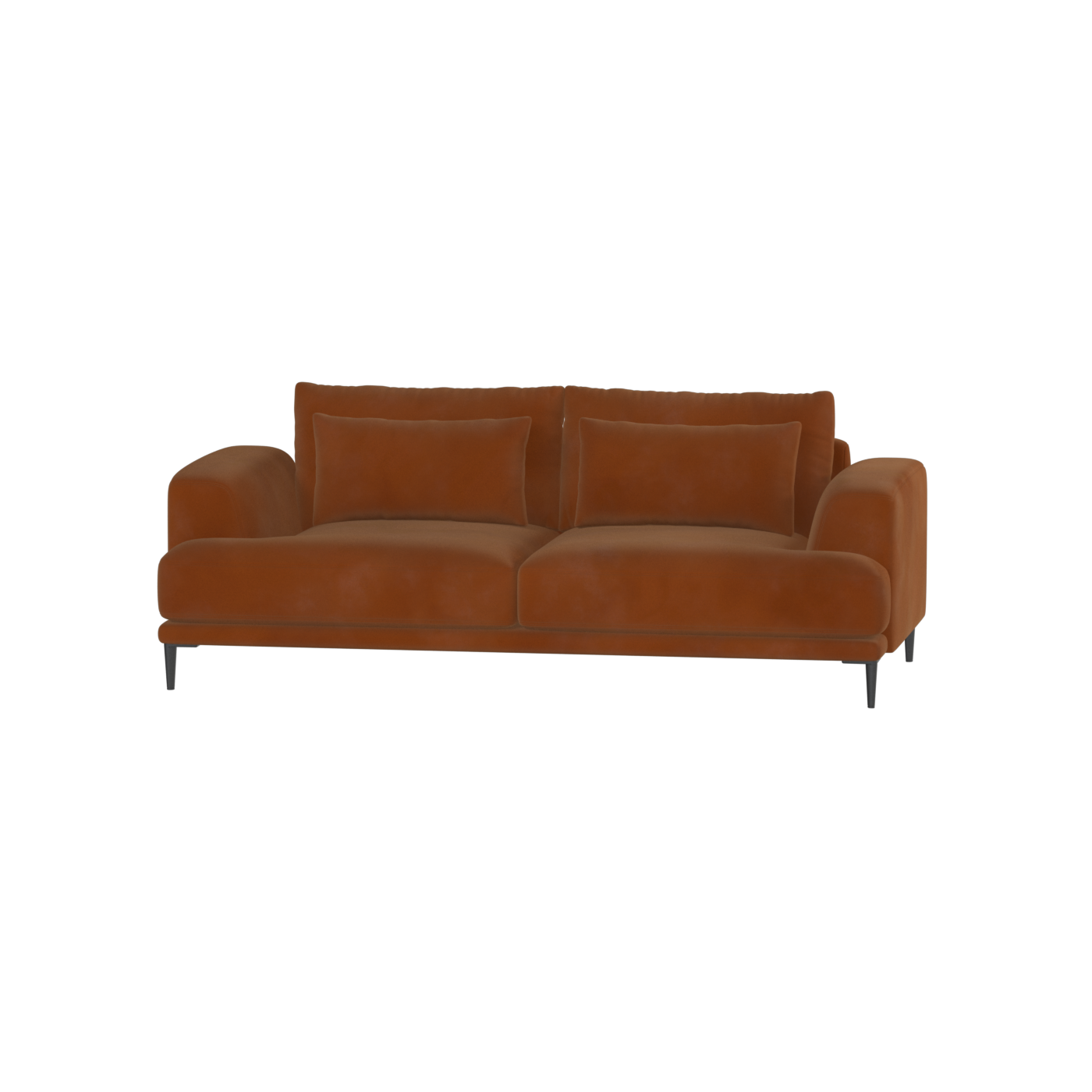 Valen 2 Seater Sofa — Deep Seating with Oversized Cushions