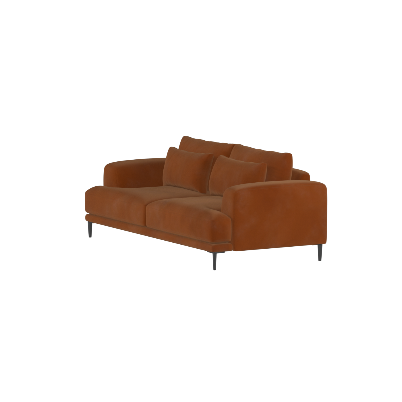 Valen 2 Seater Sofa — Deep Seating with Oversized Cushions