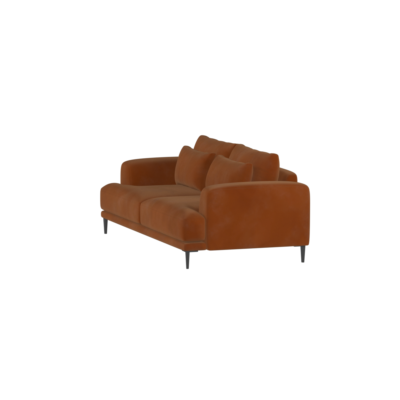 Valen 2 Seater Sofa — Deep Seating with Oversized Cushions
