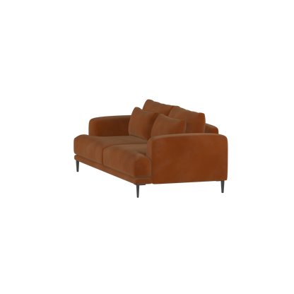 Valen 2 Seater Sofa — Deep Seating with Oversized Cushions