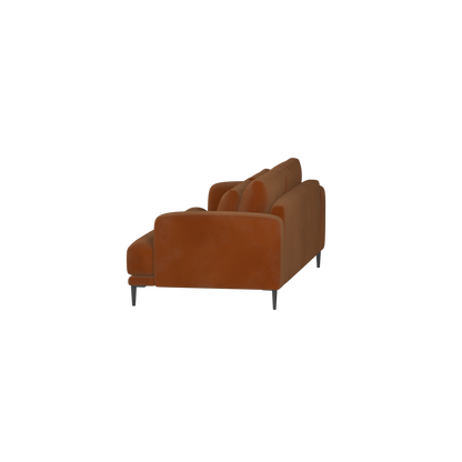 Valen 2 Seater Sofa — Deep Seating with Oversized Cushions