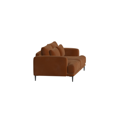 Valen 2 Seater Sofa — Deep Seating with Oversized Cushions