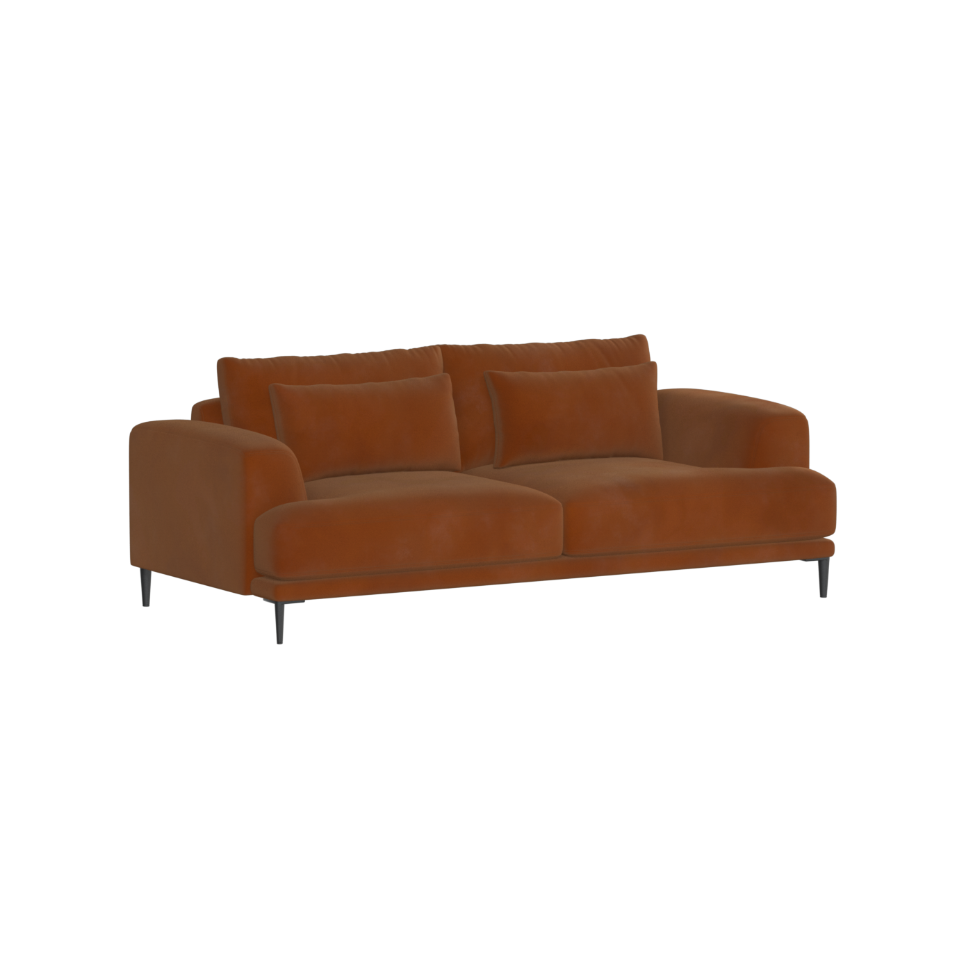 Valen 2 Seater Sofa — Deep Seating with Oversized Cushions