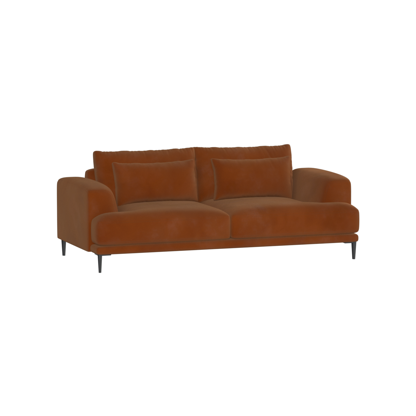 Valen 2 Seater Sofa — Deep Seating with Oversized Cushions