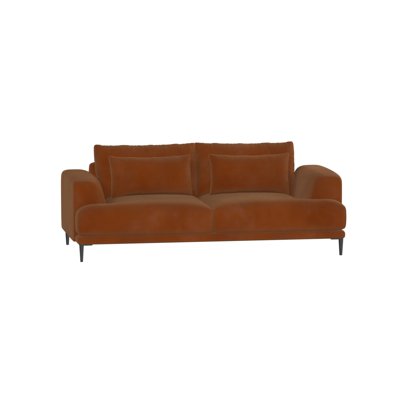 Valen 2 Seater Sofa — Deep Seating with Oversized Cushions