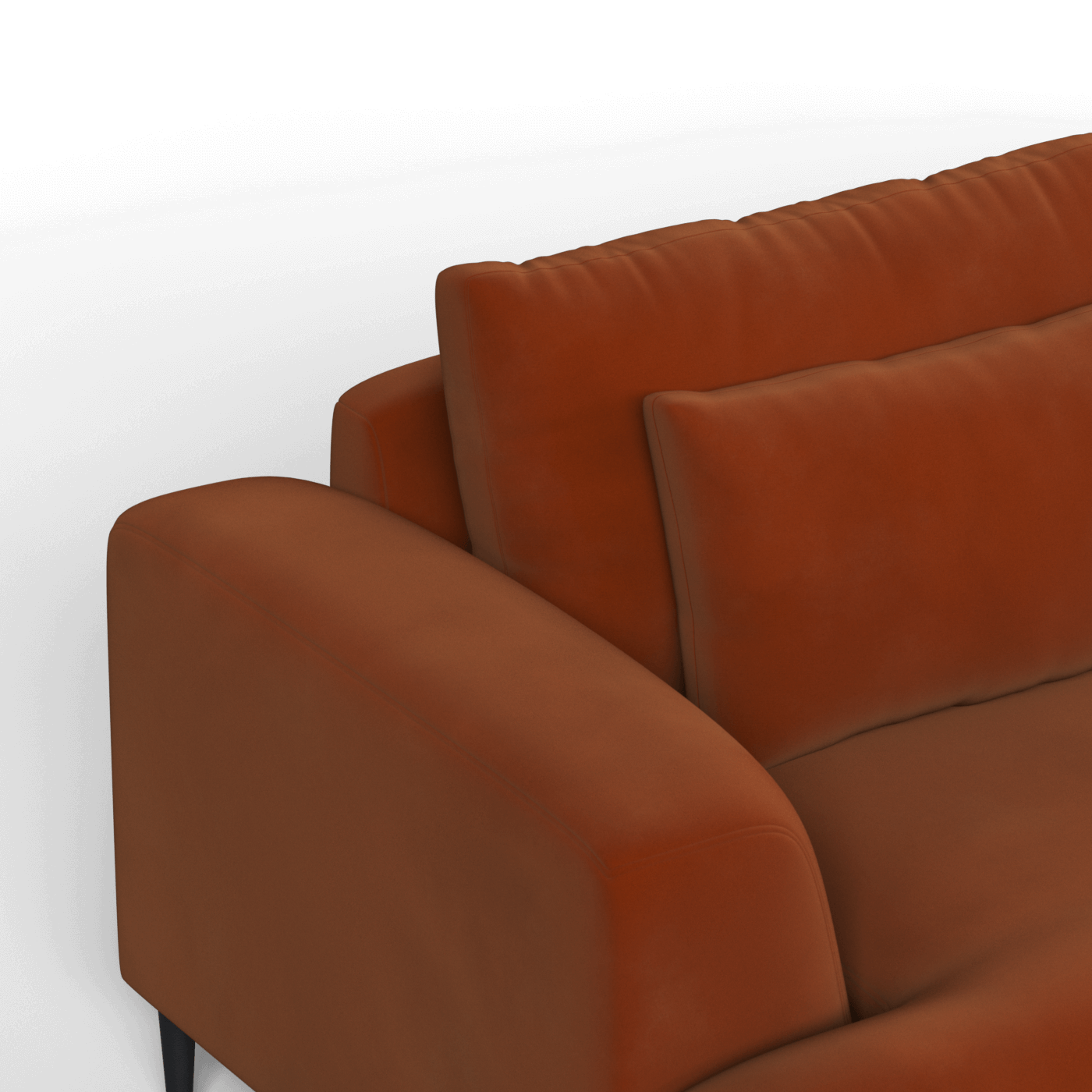 Valen 2 Seater Sofa — Deep Seating with Oversized Cushions