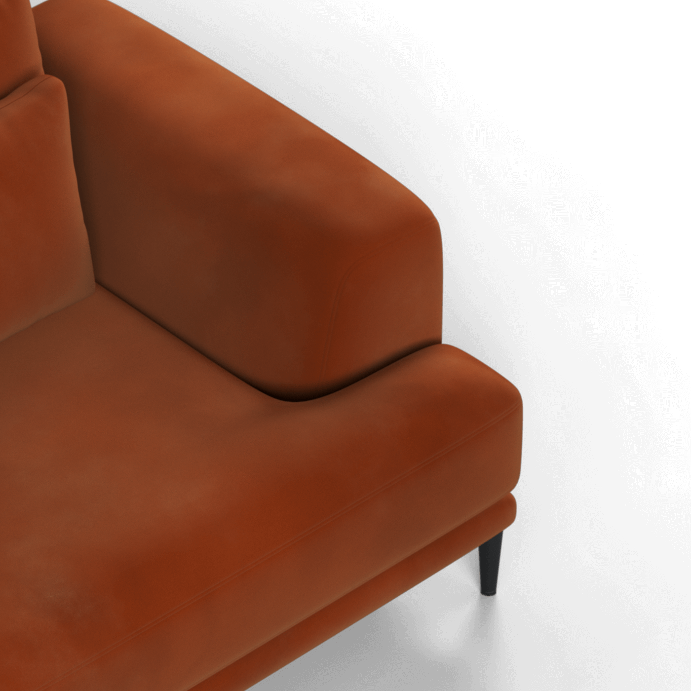 Valen 2 Seater Sofa — Deep Seating with Oversized Cushions