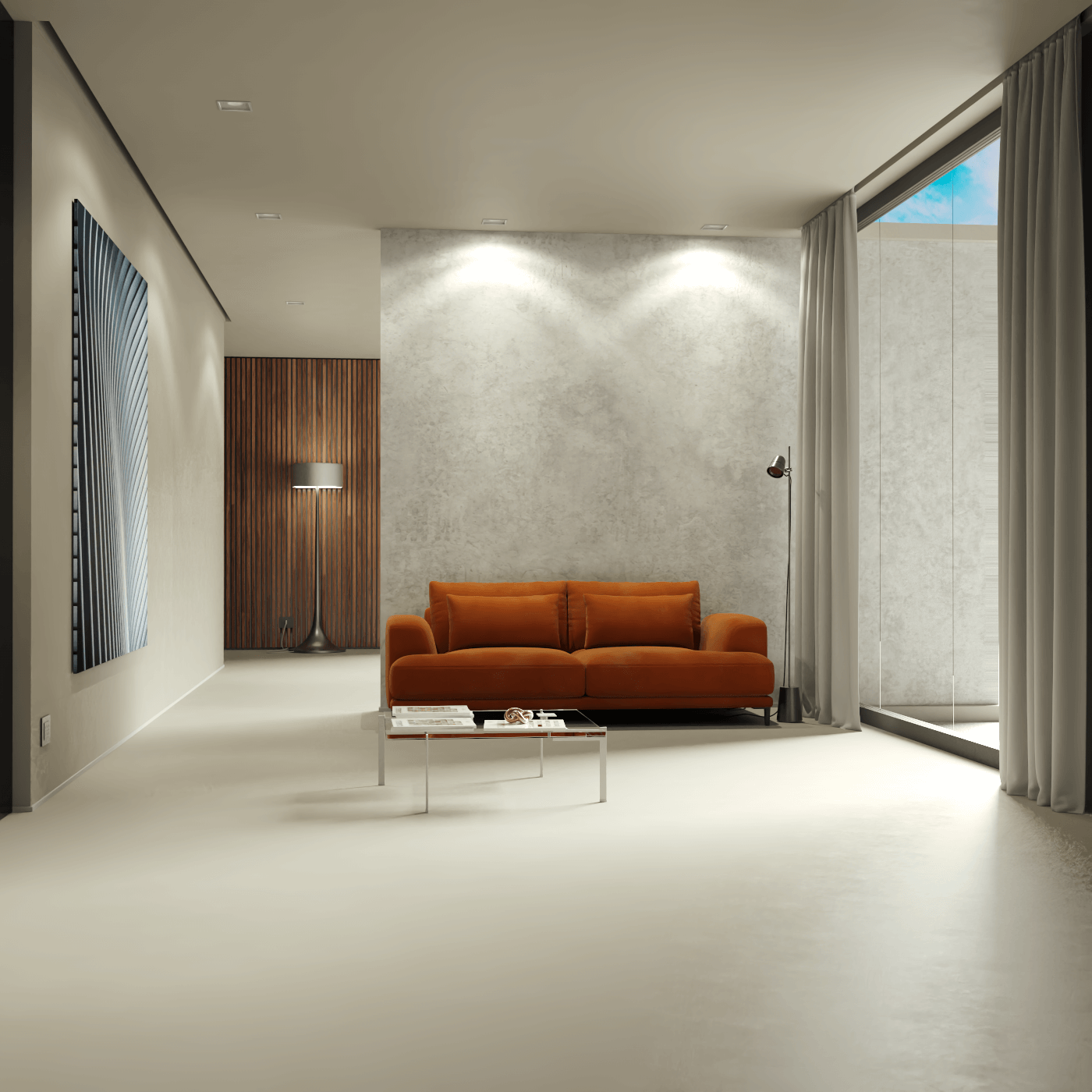 Valen 2 Seater Sofa — Deep Seating with Oversized Cushions