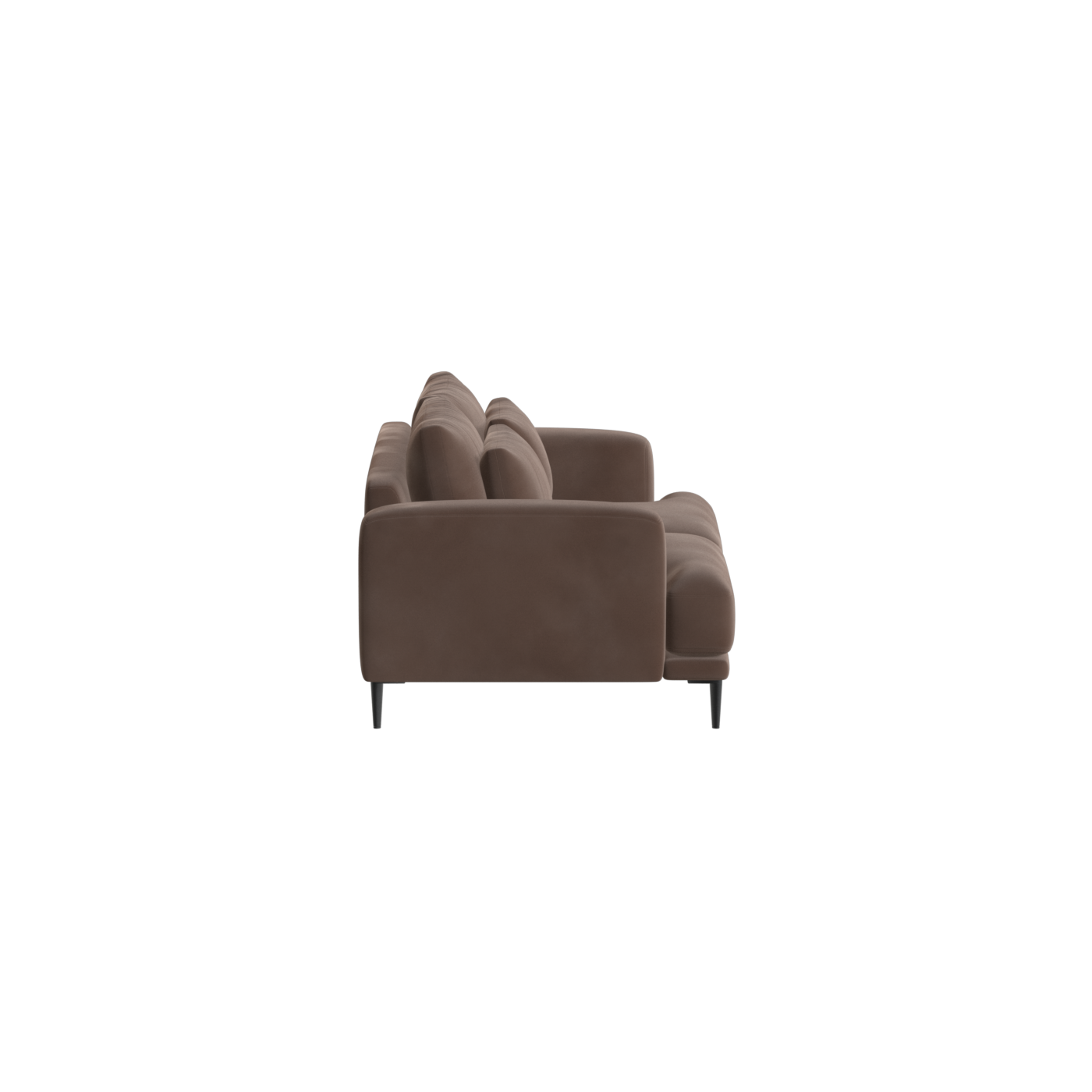 Canapé 2 places Valen — Assise profonde avec coussins surdimensionnés