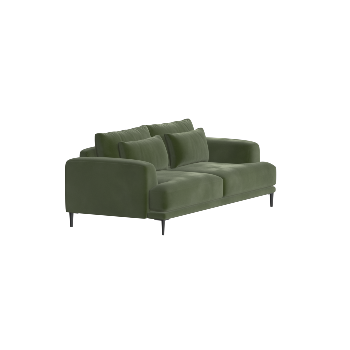 Valen 2 Seater Sofa — Deep Seating with Oversized Cushions