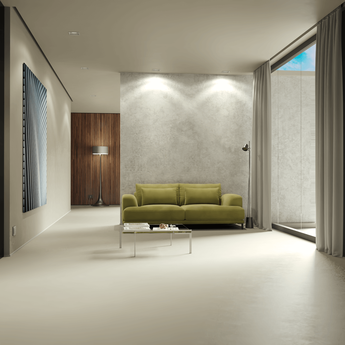 Valen 2 Seater Sofa — Deep Seating with Oversized Cushions