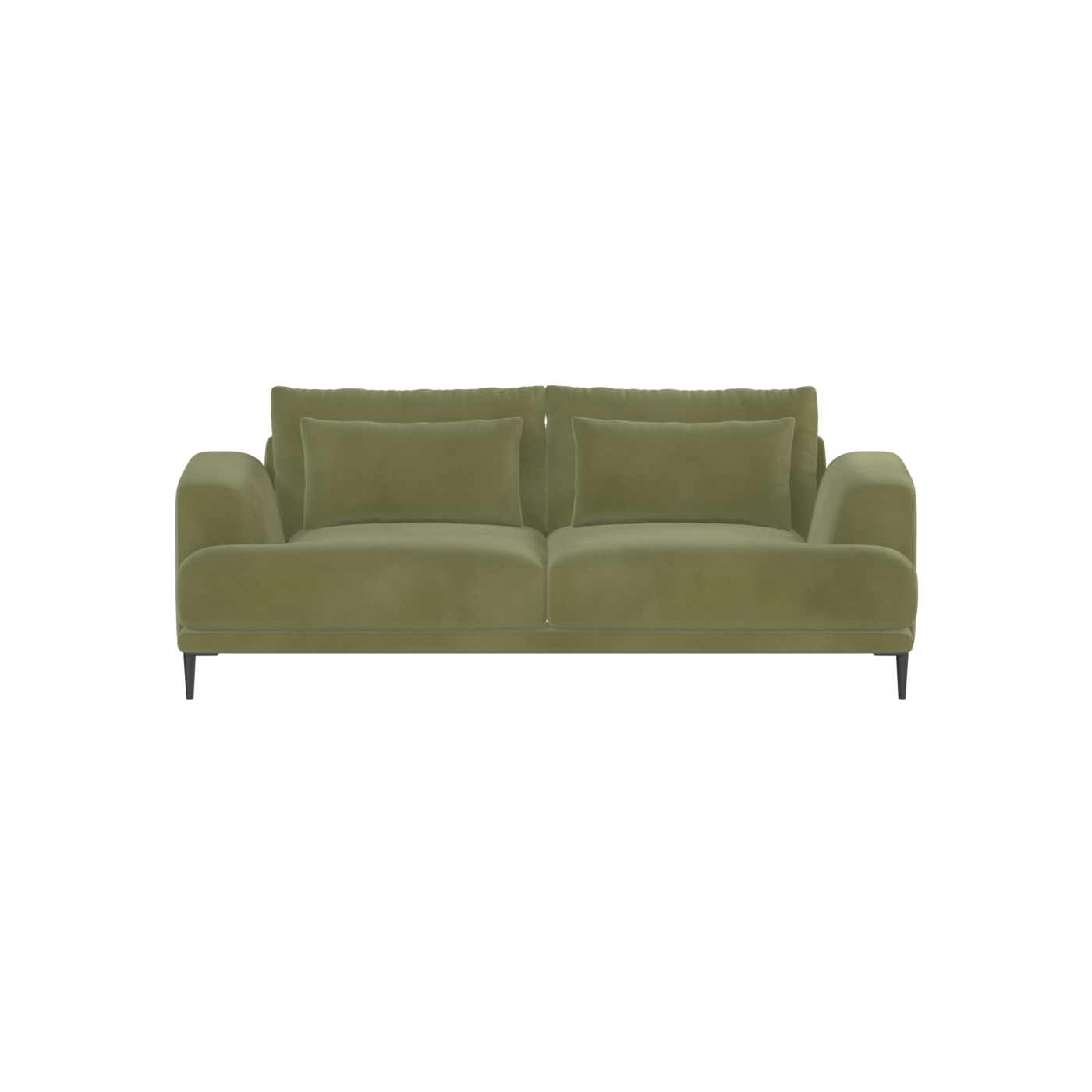 Valen 2 Seater Sofa — Deep Seating with Oversized Cushions