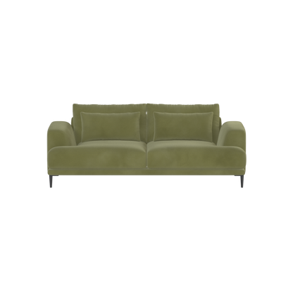 Valen 2 Seater Sofa — Deep Seating with Oversized Cushions