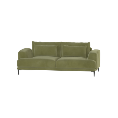 Valen 2 Seater Sofa — Deep Seating with Oversized Cushions