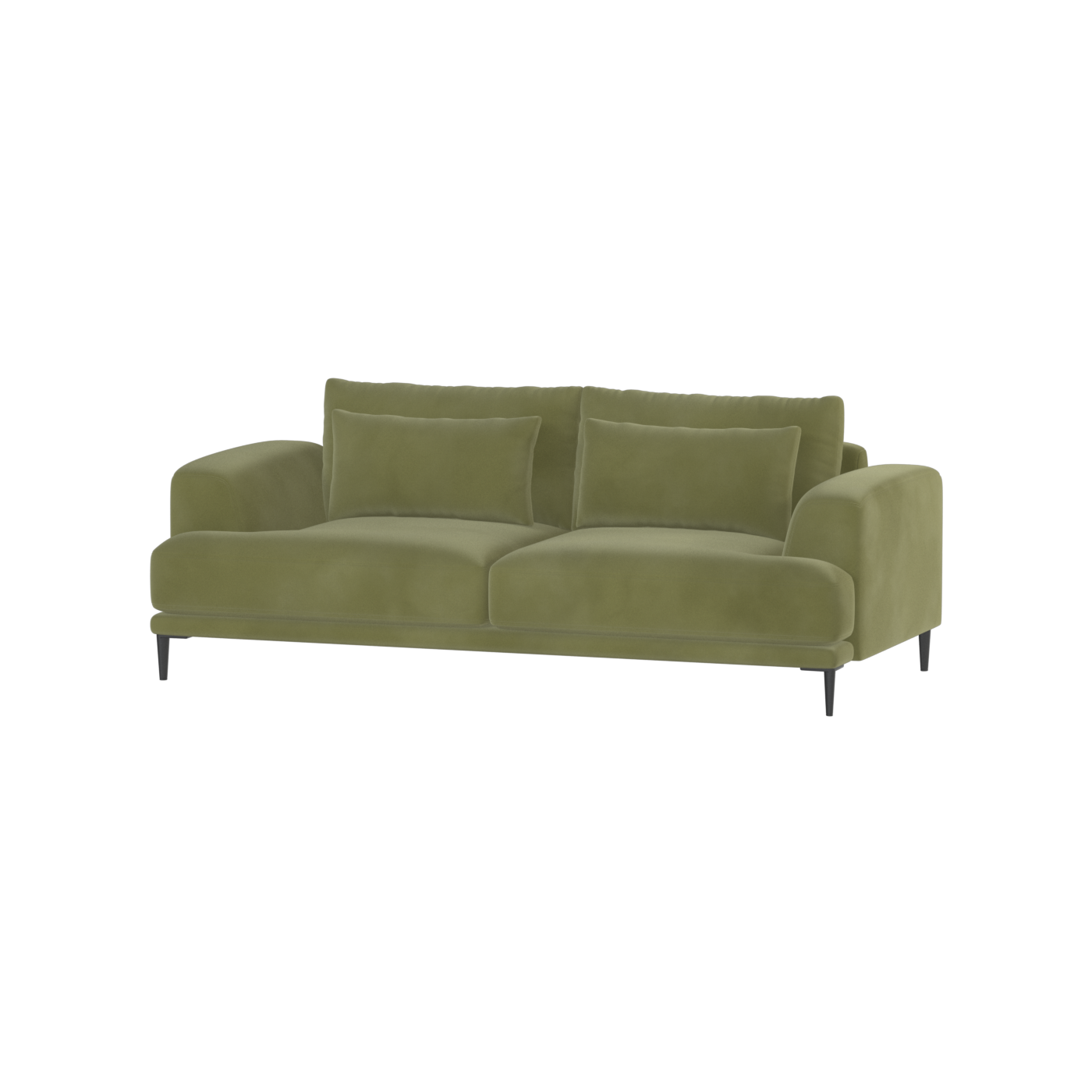 Valen 2 Seater Sofa — Deep Seating with Oversized Cushions