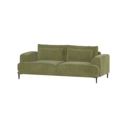 Valen 2 Seater Sofa — Deep Seating with Oversized Cushions