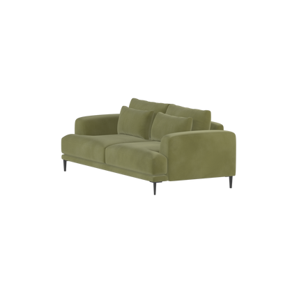 Valen 2 Seater Sofa — Deep Seating with Oversized Cushions
