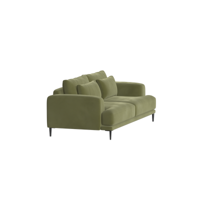 Valen 2 Seater Sofa — Deep Seating with Oversized Cushions