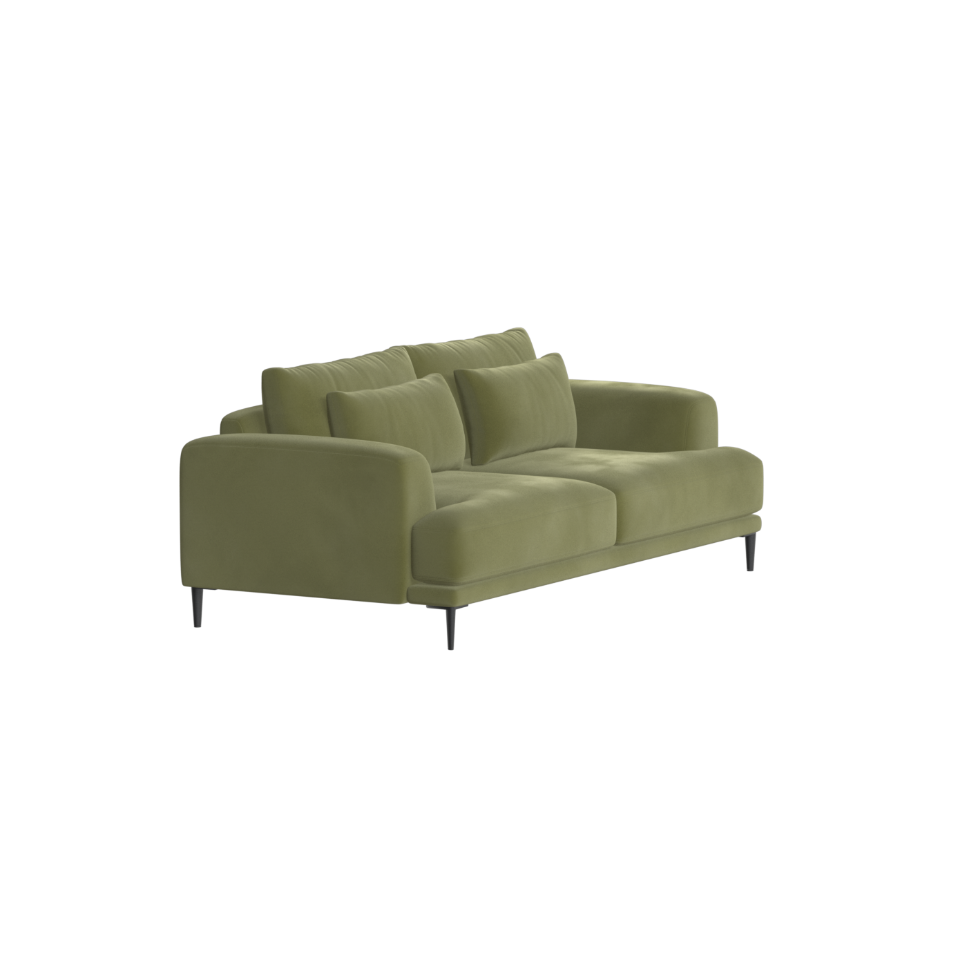 Valen 2 Seater Sofa — Deep Seating with Oversized Cushions