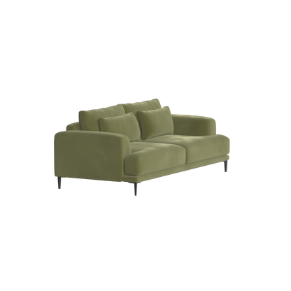 Valen 2 Seater Sofa — Deep Seating with Oversized Cushions