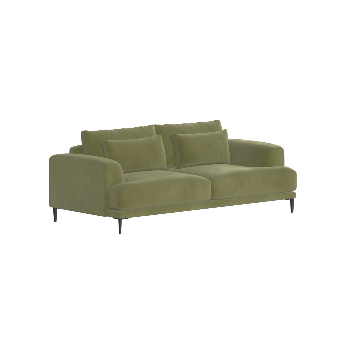 Valen 2 Seater Sofa — Deep Seating with Oversized Cushions