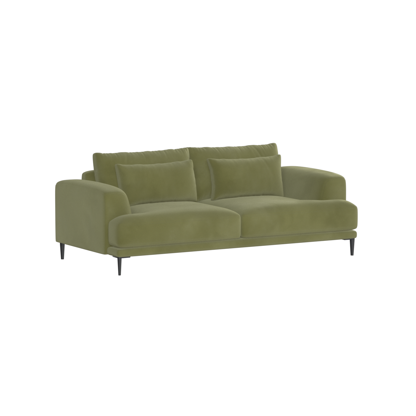 Valen 2 Seater Sofa — Deep Seating with Oversized Cushions
