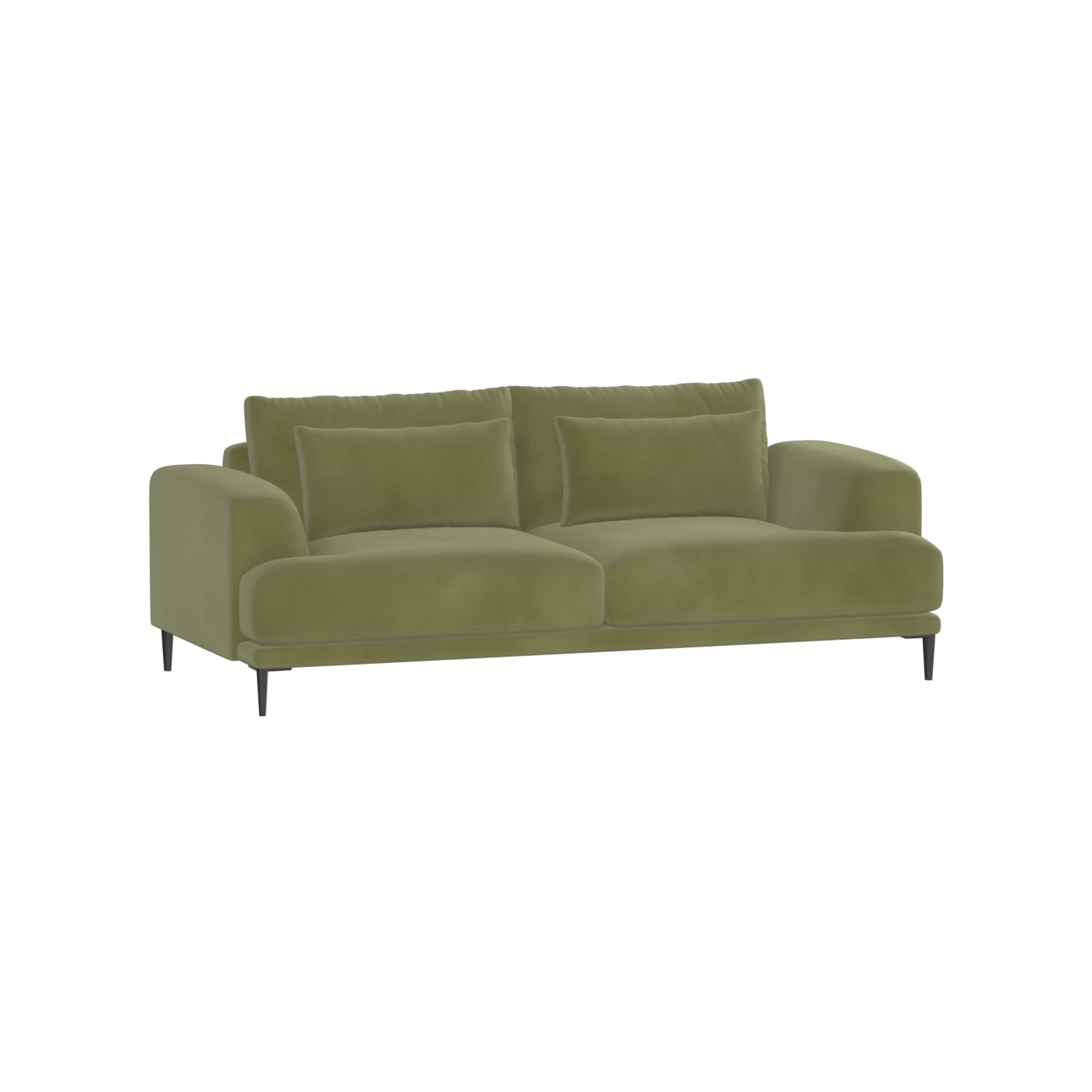 Valen 2 Seater Sofa — Deep Seating with Oversized Cushions