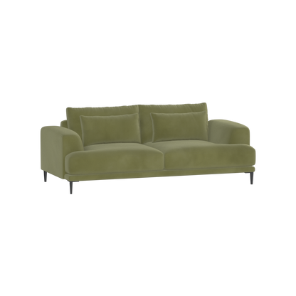 Valen 2 Seater Sofa — Deep Seating with Oversized Cushions