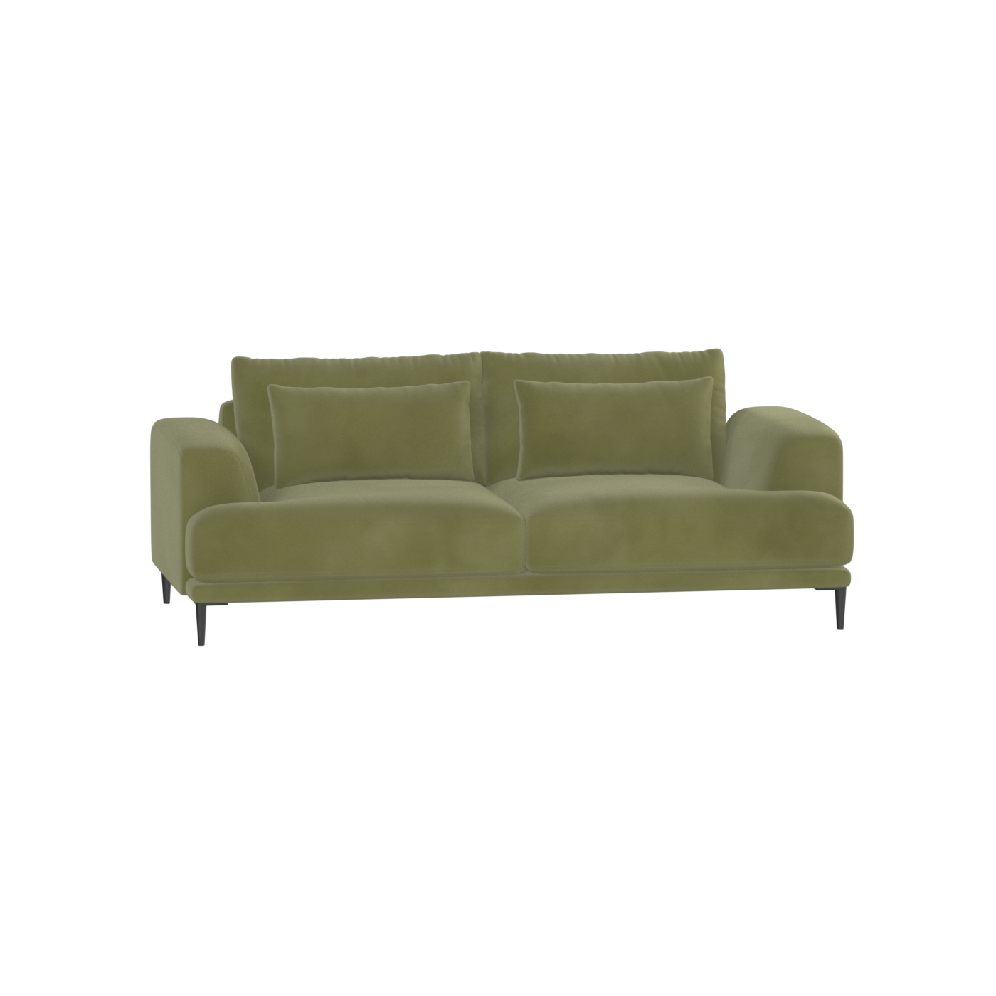 Valen 2 Seater Sofa — Deep Seating with Oversized Cushions