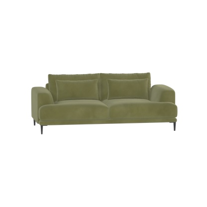 Valen 2 Seater Sofa — Deep Seating with Oversized Cushions
