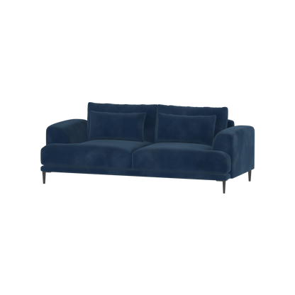 Valen 2 Seater Sofa — Deep Seating with Oversized Cushions