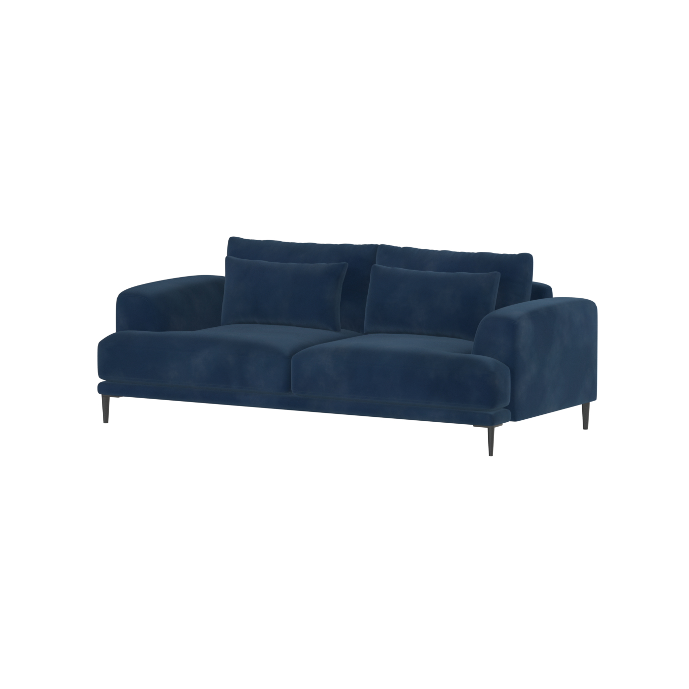 Valen 2 Seater Sofa — Deep Seating with Oversized Cushions