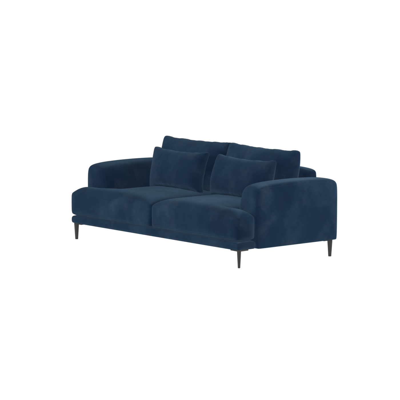Valen 2 Seater Sofa — Deep Seating with Oversized Cushions