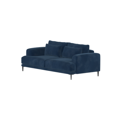 Valen 2 Seater Sofa — Deep Seating with Oversized Cushions