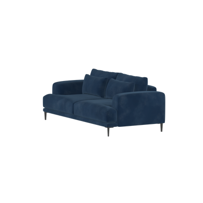 Valen 2 Seater Sofa — Deep Seating with Oversized Cushions